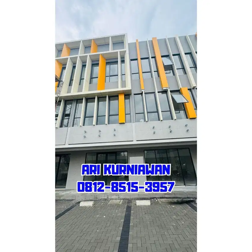 THE LOOP 3lt Ruko Ready Di BSD CITY Free Ppn Unit Terbatas tipe 4,5x9m
