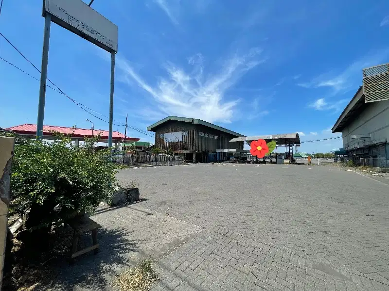 Lahan kosong sewa cocok buat depo container Raya Tambak Langon