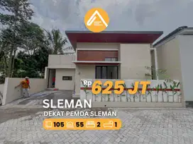 Jual Rumah Siap Huni Sleman Dekat PEMDA Sleman dan Exit Tol