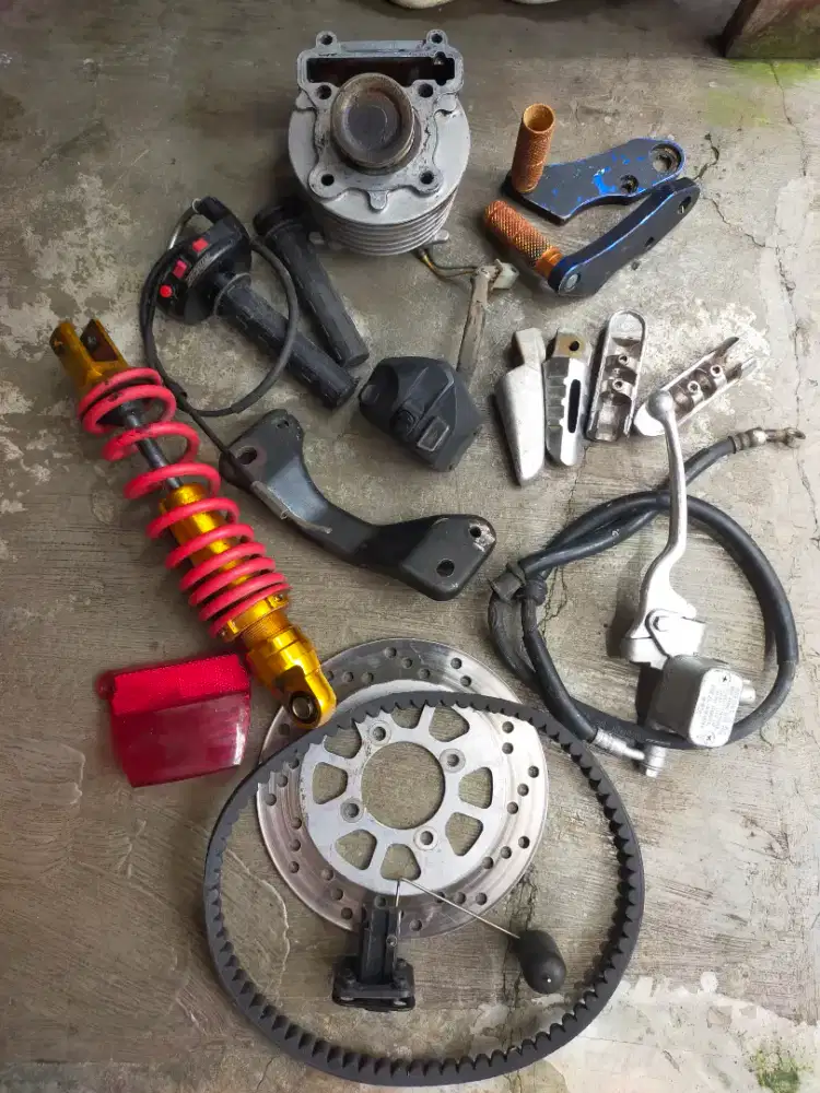 vanbel karbu tameng Mio sporty smile soul karbu