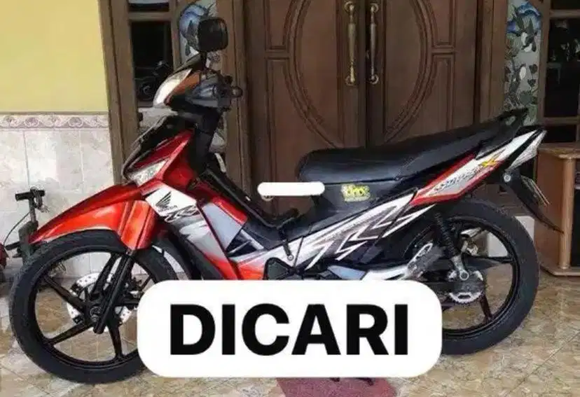 Di Cari Supra X 125 Double Disk DD Tahun 2010 Ke Atas Karbu 2012