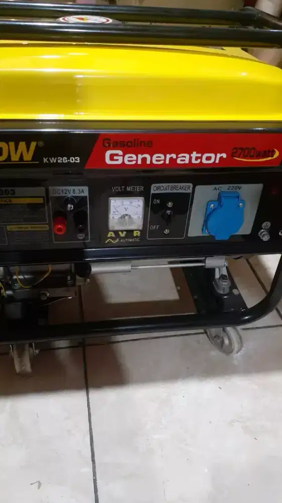 Genset krisbow 2700