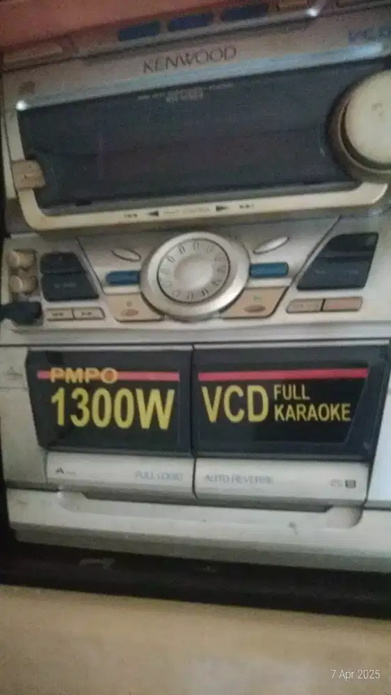 Tape compo 1300w vcd