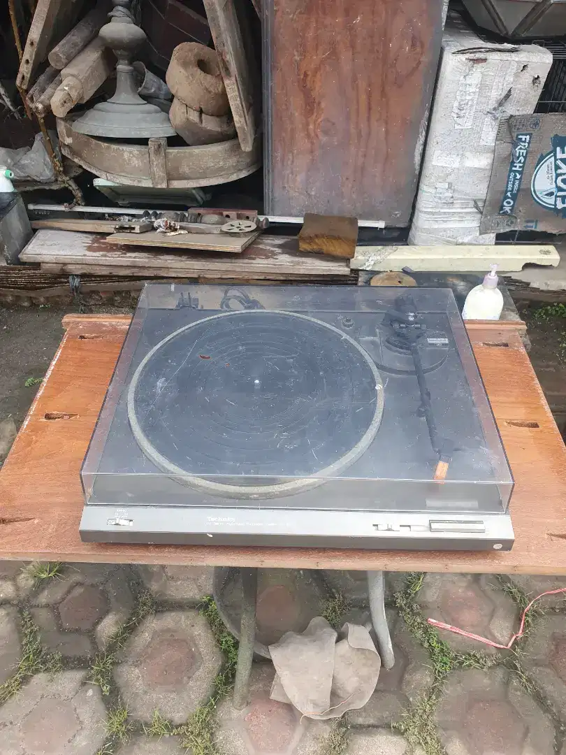 technics sl-b210 turntable piringan hitam normal