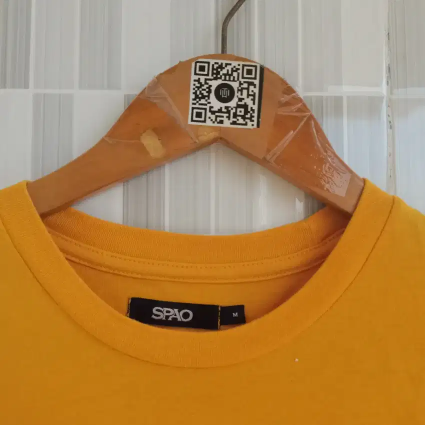 64. Kaos Dewasa Lengan Pendek SPAO Size M PRELOVED] (SECOND) (BEKAS)