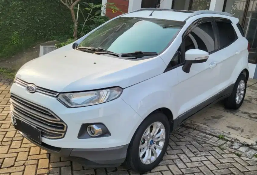 Ecosport Titanium 2014 AT putih mulus minus pajak telat 3thn