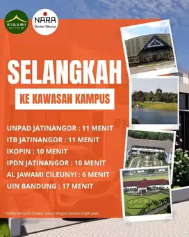 Rumah Dijual di Cileunyi Jatinangor ,Bandung Timur dengan Gaya Jepang