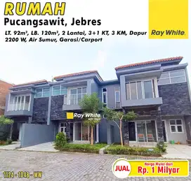 Rumah Cluster 2 Lantai Bagus Dan Siap Huni Dekat Kampus UNS Solo