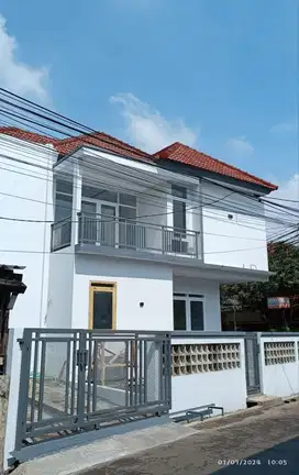 rumah baru bisa untuk usaha di leuwipanjang dijual cepat