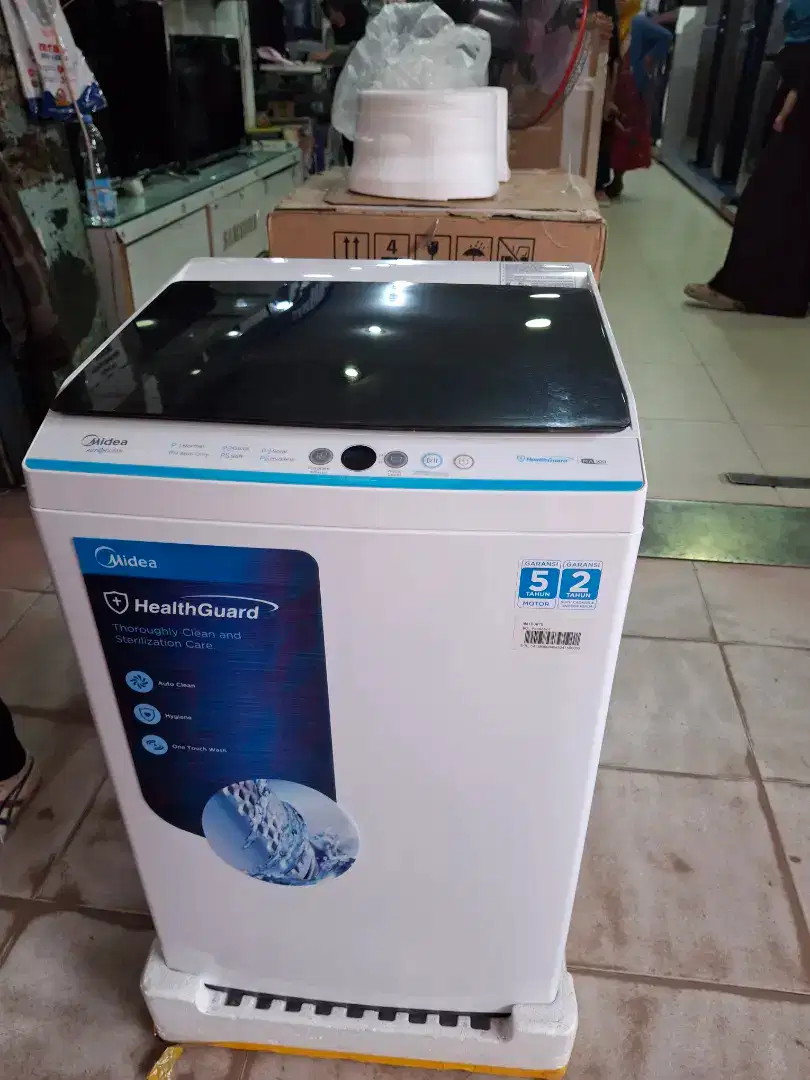 MESIN CUCI  MIDEA 1 TABUNG PROMO KREDIT  BUNGA 0%