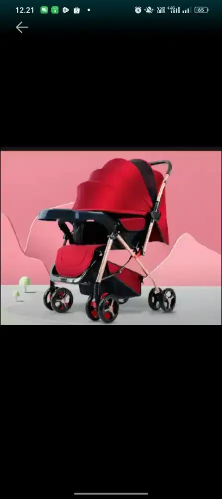 Stroller bayi buat bepergian ke mall dan ke taman