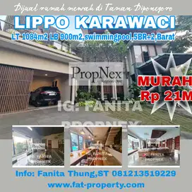 Dijual rumah mewah di Tmn Diponegoro,Lippo Karawaci LT1084m2 LB 900m2,