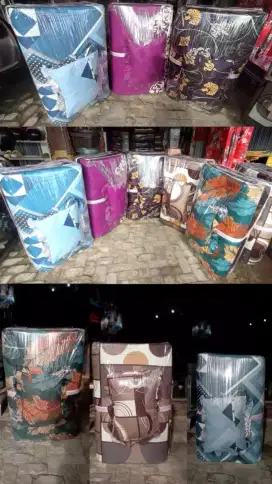 Kasur busa set bantal