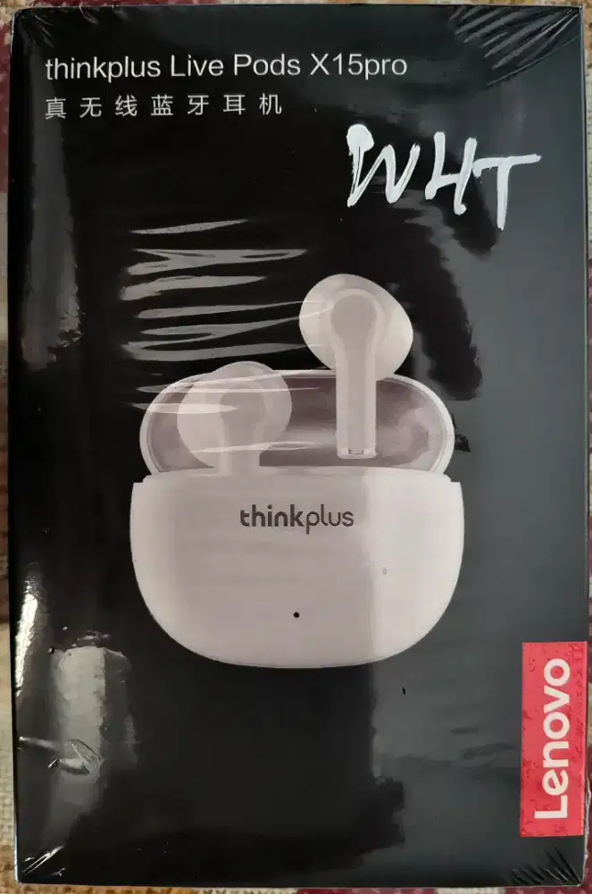 Lenovo Thinkplus Bluetooth Earphone X15 pro White