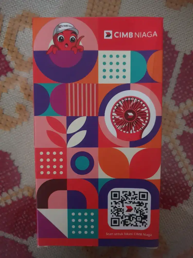 Kipas Angin Mini Portable Rechargable