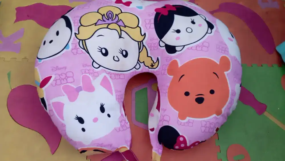 Bantal tidur bayi dan bantal menyusui dapat 2 pcs