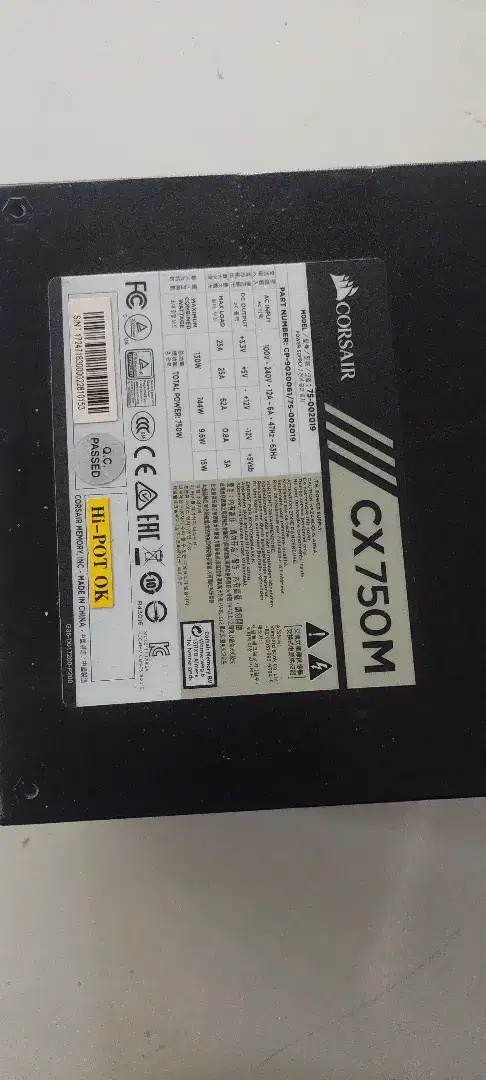 Power Suplay  CX750M
