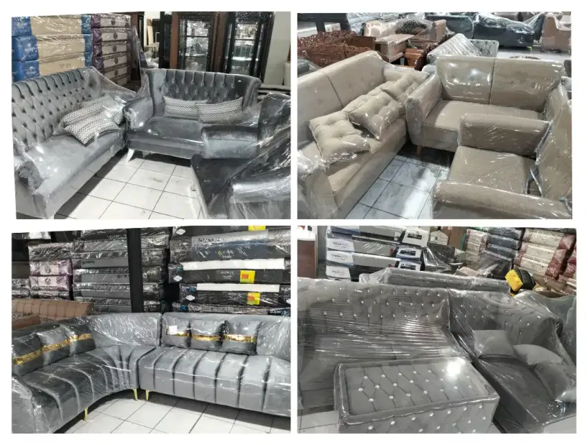 sofa cantik dan mewah untuk ruang tamu
