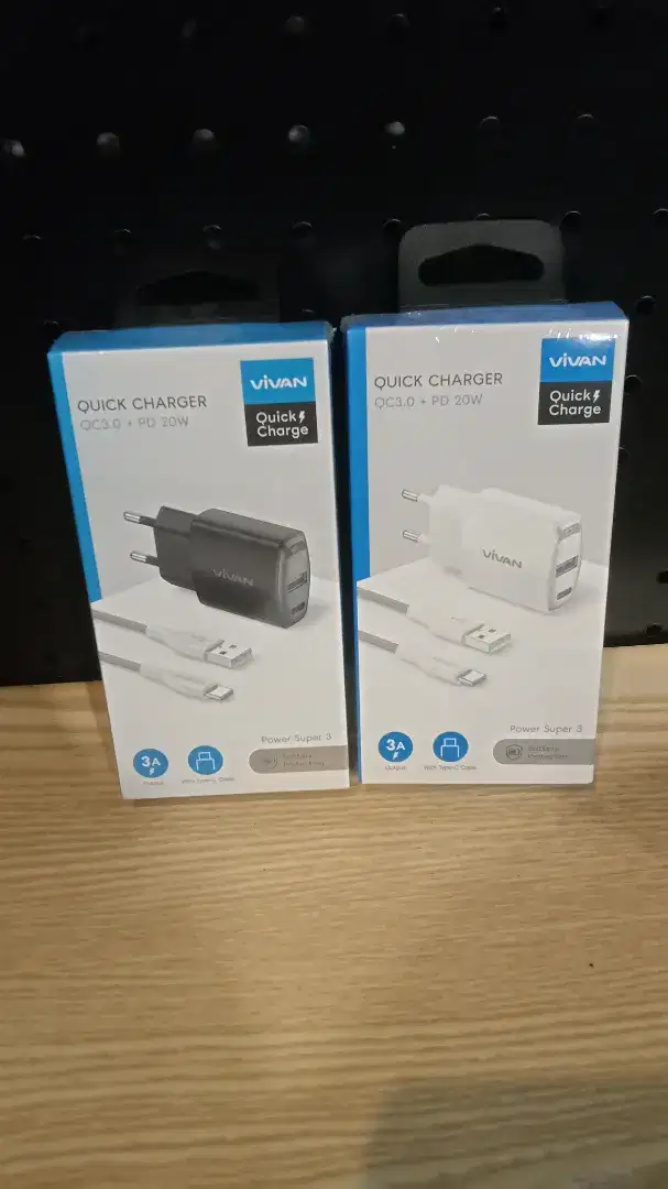 USB Adapter Vivan Power Super 3 + Kabel Type-C