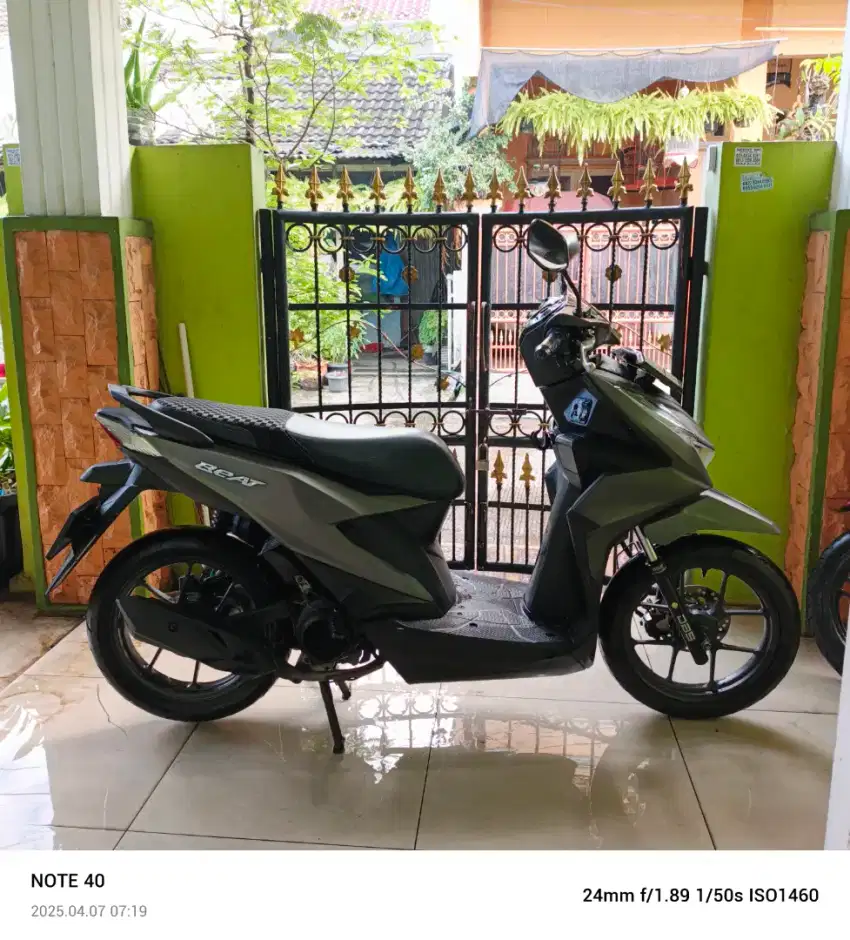 Honda Beat Deluxe CBS ISS Tahun 2021 Brown Matte - Coklat Doff, Bekasi