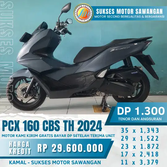 Gratis service 1 th yuk kredit PCX 160 CBS TH 2024 proses cepat guys