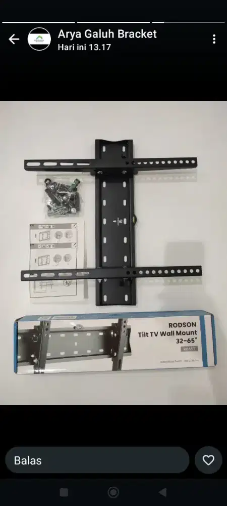 Jasa pasang bracket TV LED 65