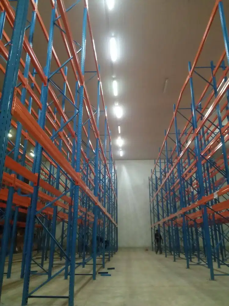 RAK GUDANG KAPASITAS 2 TON PERLEVEL TINGGI 7METER READY STOK