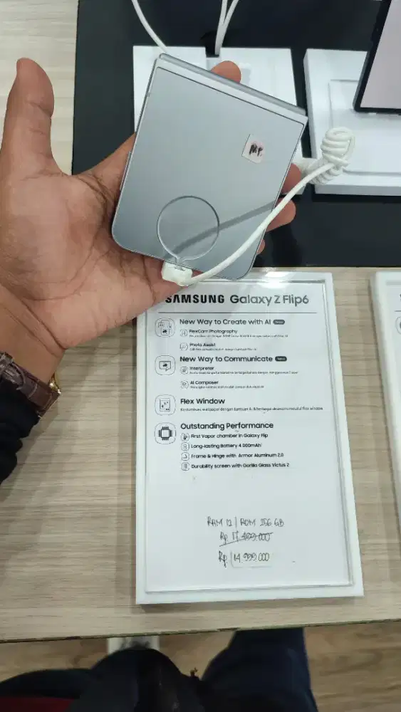 Cicilan Samsung Galaxy Z flip 7 ram 12 256gb promo