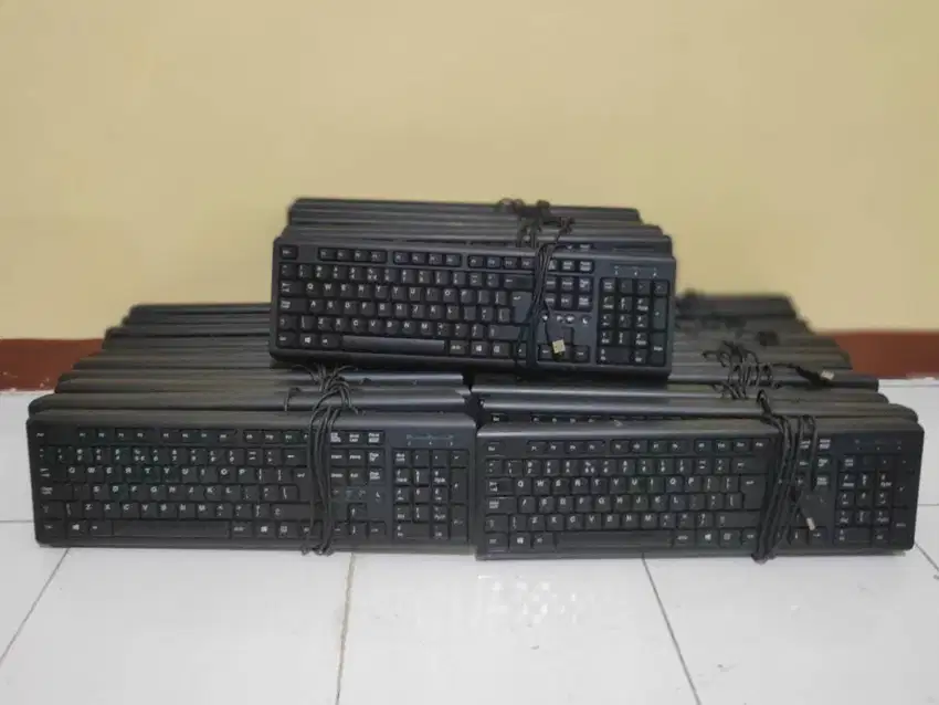 Keyboard Komputer/Pc Original Built Up Hp Usb