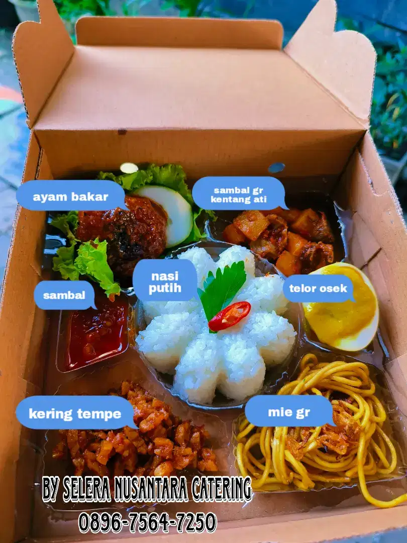 Nasi campur premium