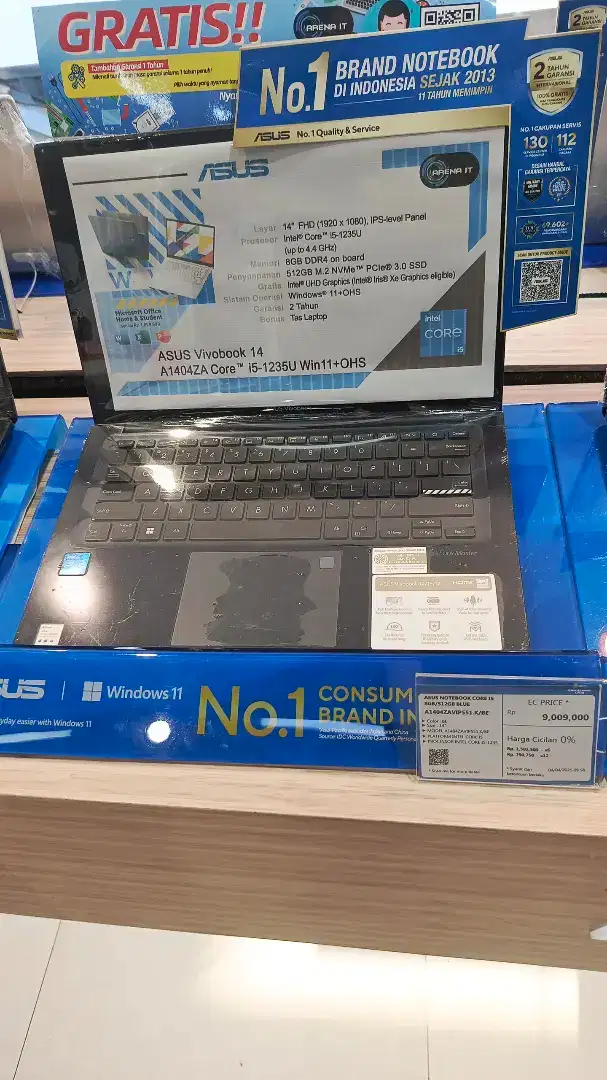 asus a1402za-vips551 blue core i5