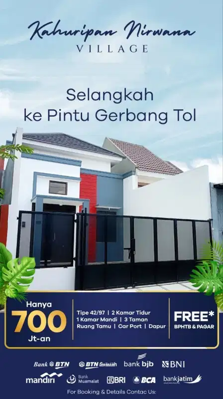 ‼️BARU GRESS‼️PERUMAHAN KAHURIPAN NIRWANA HANYA 2 UNIT AJA