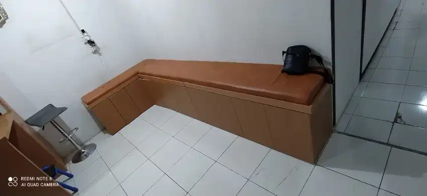 Bench storage sofa minimalis