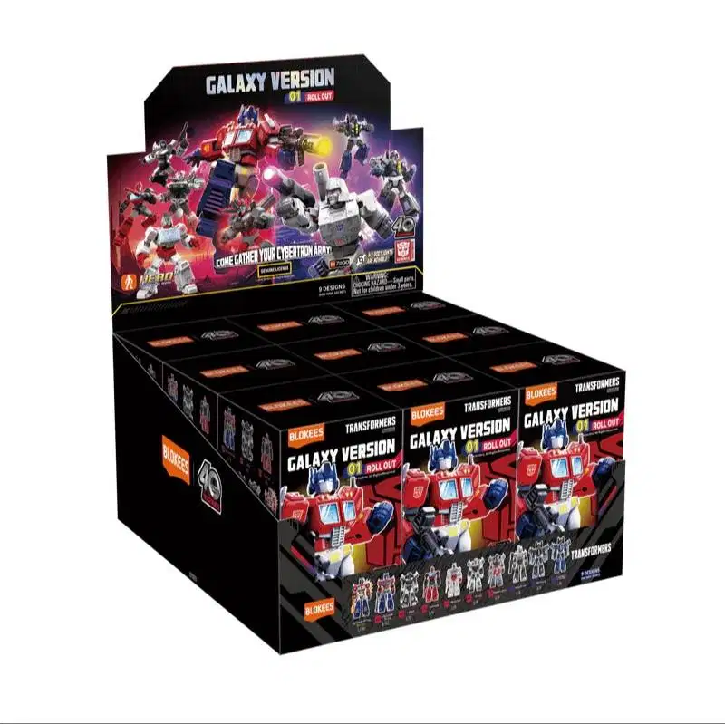 Blokees Transformers Galaxy Version 01 Roll Out
