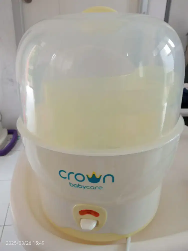electric steam sterilzer botol susu i