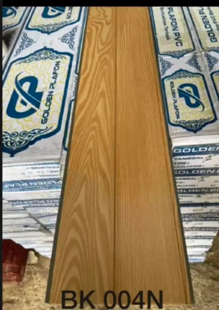 MENJUAL BAHAN PLAFON PVC MOTIF DOOF LAMINATE