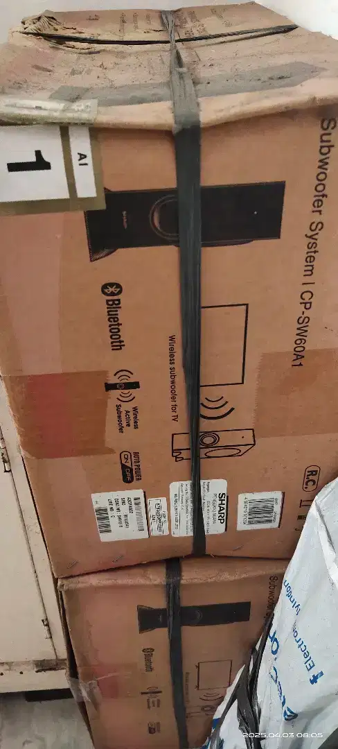 subwoover sharp cp-sw60A1 new