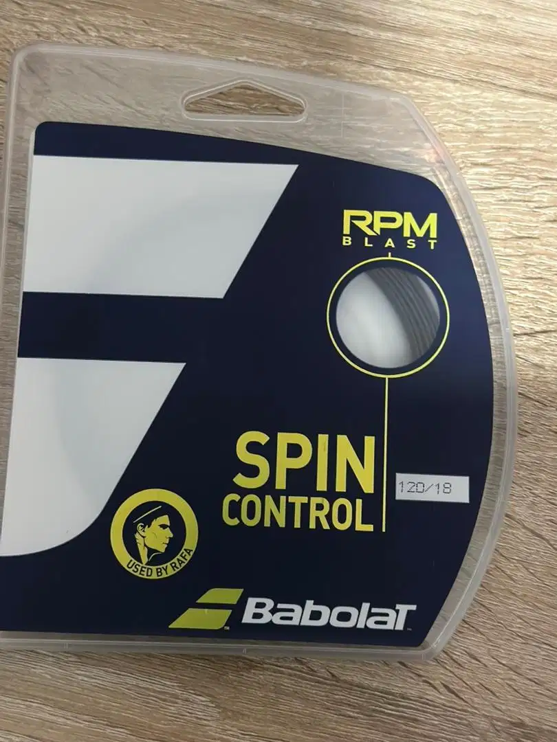 Senar raket tennis babolat spin control RPM blast