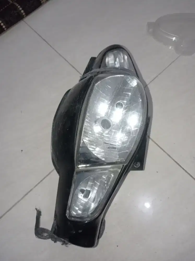 Kirana Batok depan belakang head lamp spido satu set