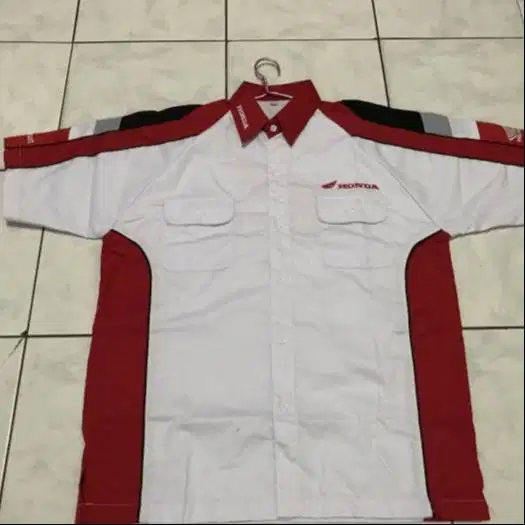 Seragam Honda Frontline Lengan Pendek | Seragam AHASS
