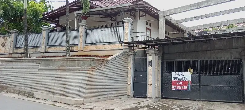 Dijual rumah mewah, luas di pinggir jl kapitan, Cimanggis