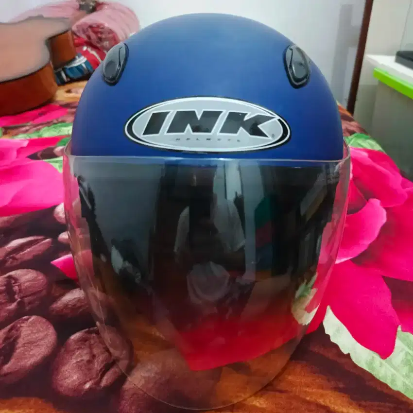 Helm centro ink biru doff size M