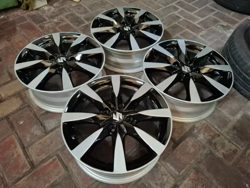 Velg Ori Splash R15 Swift Ignis Baleno Aerio Karimun Wagon Sigra Calya