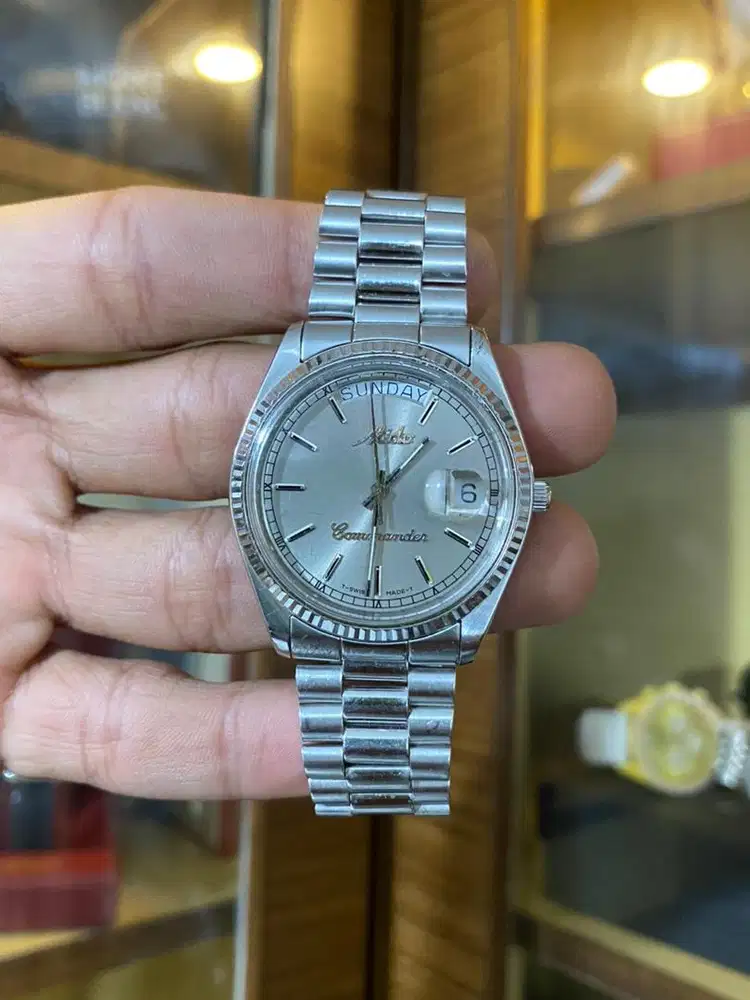 Jam tangan Mido presiden Kommander original