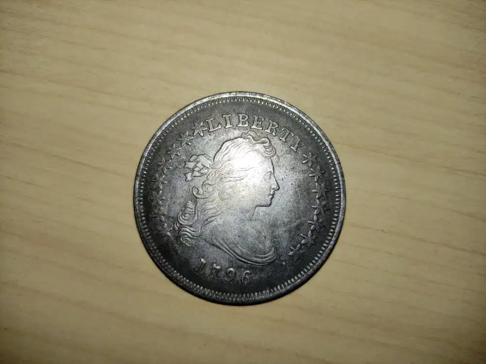 Replika Coin amerika jadul tahun 1795 1796 - 1755
