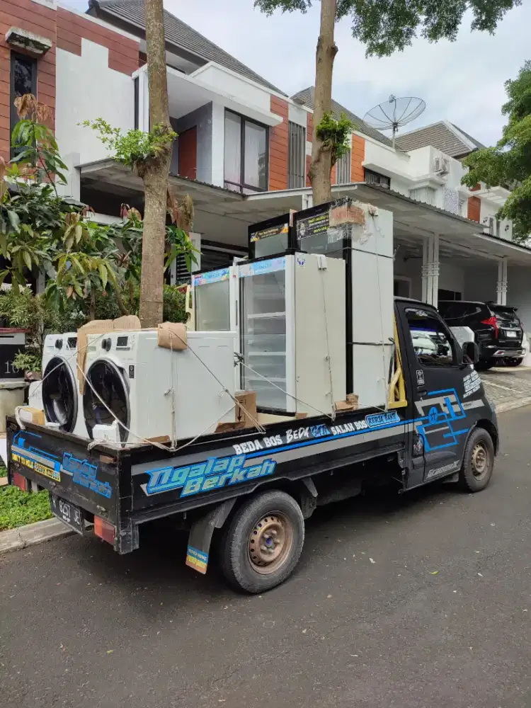 Terima borongan elektronik bekas/rusak AC, kulkas, freezer, showcase