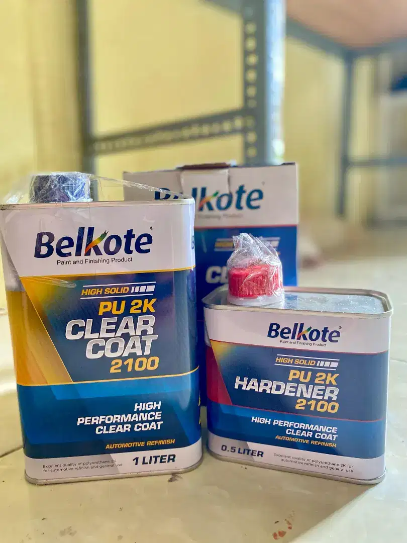 Clear PU belkote 2100 highgloss