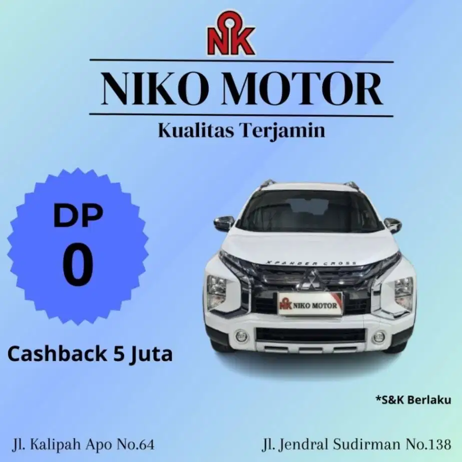DP 0!CASHBACK 5JT!(ISTIMEWA KM70RB) XPANDER 1.5 CROSS PREMIUM 2020 AT