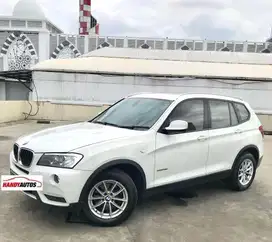 BMW X3 Diesel Panoramik Tahun 2012 Automatic Putih