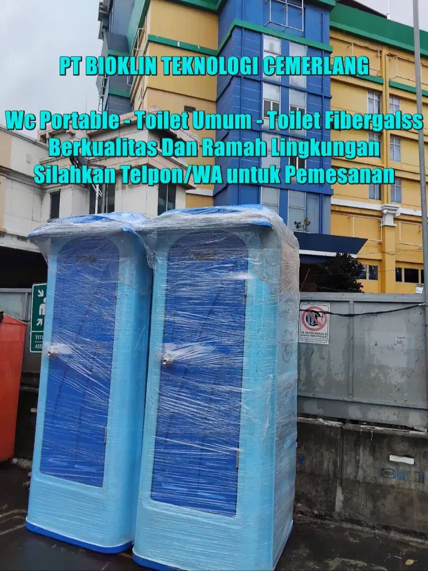 Toilet Portable, Toilet Umum, WC Portable, Toilet Outdoor, WC Umum Sia